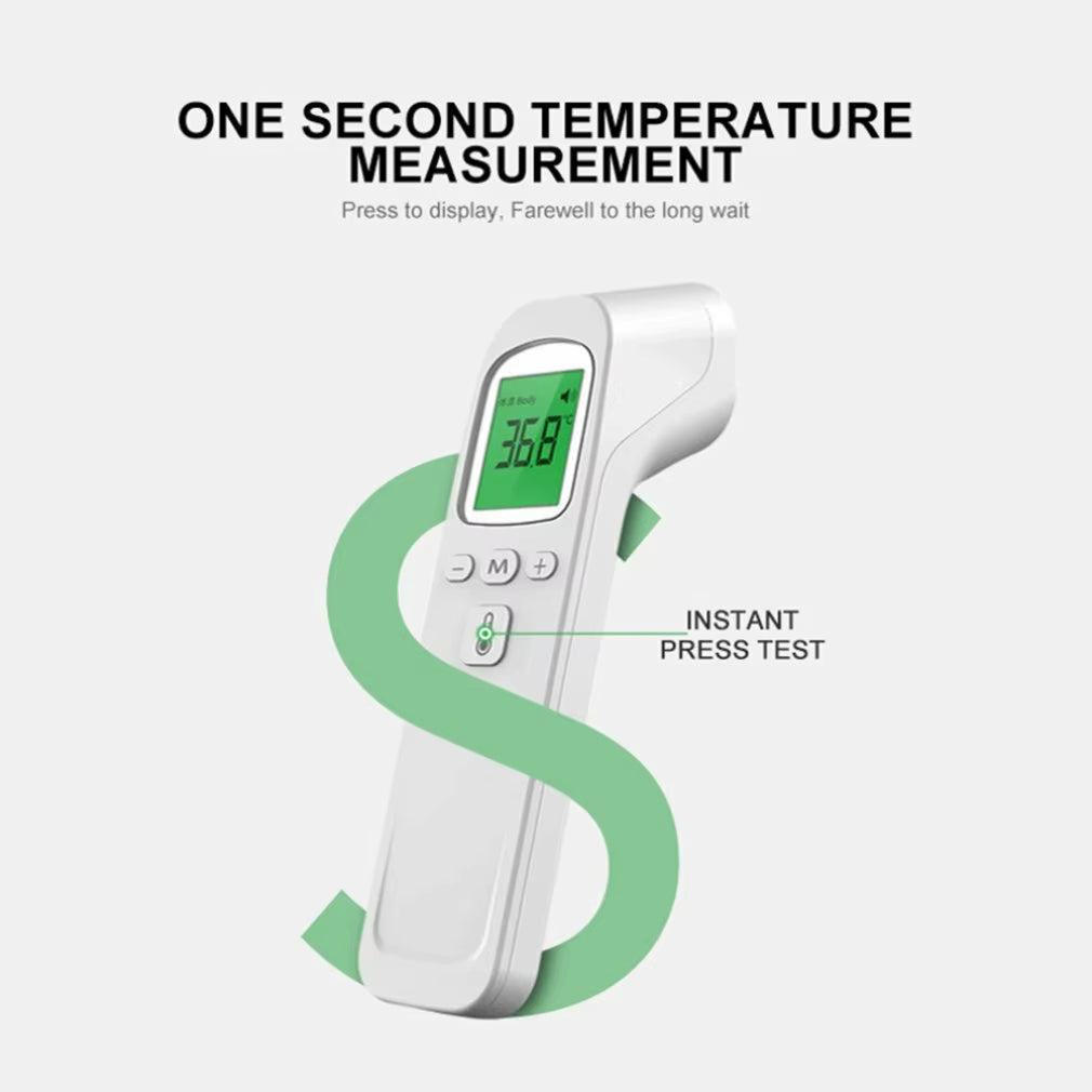 Non-Contact Laser Body Temperature Ear Thermometer Infrared Fever Thermometer Digital LCD Infant Adult Finger Pulse Oximeter